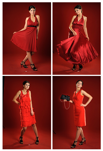 Abendkleid - Cocktailkleid Rot 2013 Abendkleid - Cocktailkleid Rot 2013